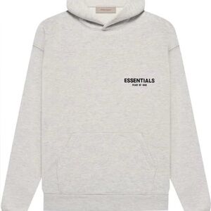 Essentials Light Oatmeal Hoodie